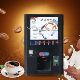 Commercial Vending Coffee Machine Self-service Cold/Hot Beverage Machine Full-automatic Instant Coffee Maker MM801 for people