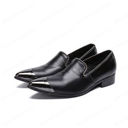 Men Business Pointed Toe British Style Shoes Fashion Casual Real Leather Shoes Designer Lace Up Carved Shoes