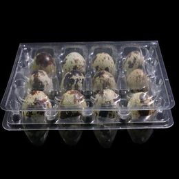 Wholwsale 12 Holes Creative Quail Egg Containers Plastic Egg Boxes D28mm/H39mm 1000pcs/lot Free Shipping