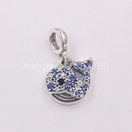 Andy Jewel 925 Sterling Silver Beads My Blue Whale Dangle Charm Charms Fits European Pandora Style Jewelry Bracelets & Necklace 798972C01