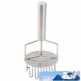 Eco-Friendly Kitchen Mashed Potatoes Device Bilayer Mud Salad Fruit Vegetable Tool Stainless Steel Photo Mash Maker