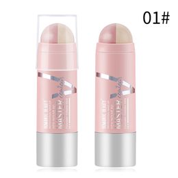 Face Highlighter Eye Shadow 2 in 1 Contour Highlighter Stick Brightening Face Cosmetics 3 Colours