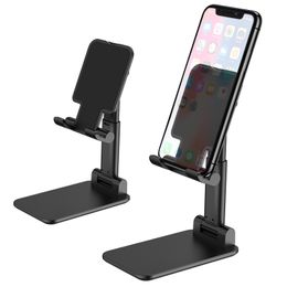 Desk Mobile Phone Holder Stand For iPhone Universal Adjustable Metal DesktopTable Tablet PC