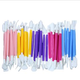 50sets 8PCS/set Knife Engraving Tools Fondant Engraved Pen Paste Flower Cake Mold Baking Biscuit Fondant DIY Tool Decoration