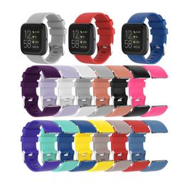 For Fitbit Versa Smart Watch Replacement Waterproof Wristband 2 Official Silicone Strap Smart Watch Accessories Watch Band