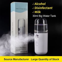 Portable Mini Nano Mister Humidifier Cooling Mist Face Humidifier Sprayer Facial Device USB Rechargeable NEW YJL9343