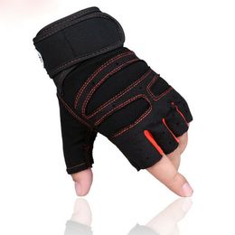 Five Fingers Gloves Wrist Wrap Weight Lifting Training Fitness Gym Workout For Men Women1