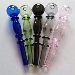 Glass oil burner pipe clear Great Tube Pipes Nail