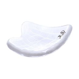 Resin Guasha Board Massager Guasha Tool Crystal White Clear Quartz Massage Gua Sha for Face and Body