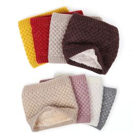 Scarf for women velvet ring bib warm in winter thick fluff cute solid Colour men/women multi-color bib soft cotton Scarf