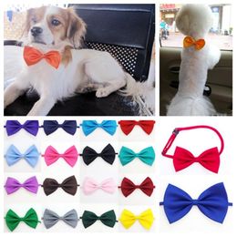 Dog tie Neck Ties Dog for christmas festival party Cat Pet Tie Headdress adjustable bow ties tie accessories christmas festival party