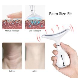Neck Tightening Skin Care Beauty Instrument Skin Tighten Anti Wrinkle Remove Neck Lifting Massage Device