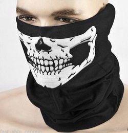 Multi Function Outdoor Sports Warm Face Mask Scarf Halloween Skull Cycling Motorcycle