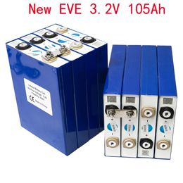New 2020 3.2V 105Ah Lifepo4 Battery Lithium Cell large Capacity For Diy 12V 24V Solar Energy Storage RV EV Pack Tax Free