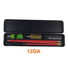 Ar Airsoft 15 Accessories Tactical 12ga 16ga Cleaning Brush Kit Metal Head Coated with Copper Spray Rod for Hunt