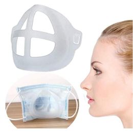 -Fast Shipping 3D Maschera Staffa Riutilizzabile Rossetto Protezione Stand Supporto interiore Supporto Nose Aumenta il supporto per la bocca dello spazio respiratorio 1000pcs