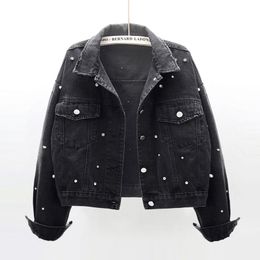Chaqueta De Jean Mangas Negras Oferta Online | DHgate.com
