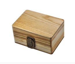 Portable wood storage box camphor wood storage box hand cigarette tool box