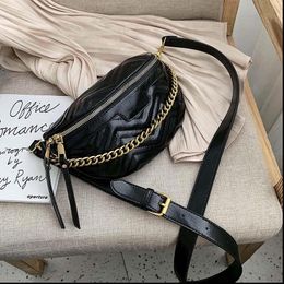 Designer- Fashion Chest Bags Lady PU Leather Desingn Crossbody Shoulder Simple Bag Female Travel Handbags and Purses