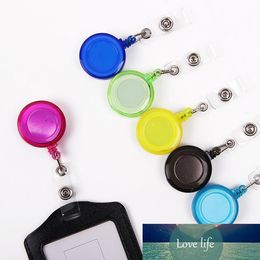 Business Card Files Colourful Retractable Badge Reels Holders with Metal Belt Clip Badge Holder ID Badge Reel Clip on Card Holders