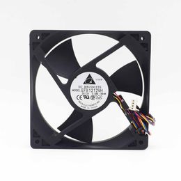 Delta EFB1212VH 12CM 1225 12025 120mm 120*120*25MM 12V 0.58a the isothermia pwm cooling fan computer cpu case fan