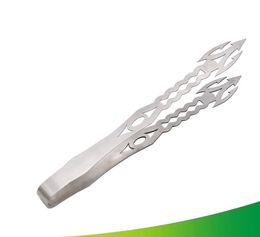 Metal hookah carbon clip high temperature water fume accessories stainless steel clip tweezers