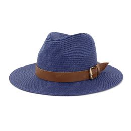 Wholesale Summer Beach Sun Hats Retro Gold Braided Straw Hat for Women Man Loose Sunscreen Sunshade Flat Cap Visors Hats