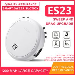 Robot Vacuum Cleaner Vacuuming Smart Sweeping Electric Robot 2000pa Multifunctional Auto 3In1 Rechargeable Household Appliances242E