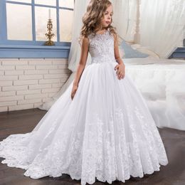 white bridesmaid dresses kids