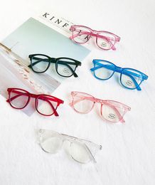 2020 Baby Anti Blue Light Flat Glasses Wholesale Children's Retro Spectacle Frame Special Glasses For Children's Computer Online Class