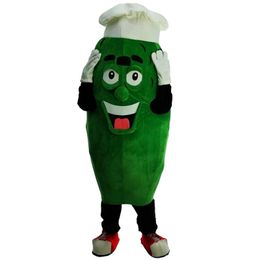 2018 High quality Kimchi vegetable master Mascot costumes for adults circus christmas Halloween Outfit Fancy Dress Suit