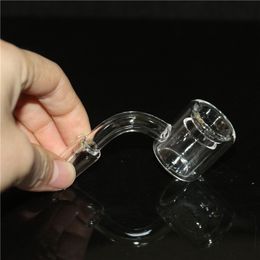 smoking Latest Design XXL Quartz Thermal Banger Nail With 28mm OD 10mm 14mm 18mm Double silicone nectar