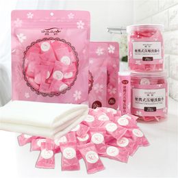 30/50 Pcs Disposable Pure Cotton Compressed Portable Travel Face Towel Water Wet Wipe Washcloth Napkin Outdoor Moistened Tissues