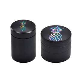 HONEYPUFF Smoking Herbal Grinder Stash Jar Set Dry Herb Crusher With Storage Jar Cut Herb Tobacco Grind Storage Kit Smoking Accessories