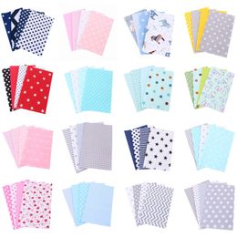 pictures machine UK - 20*25cm 4pcs pack Cotton Fabric Printed Cloth Sewing Quilting Fabrics for Patchwork Needlework DIY Handmade Material