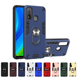 Hybrid Armour Hard Cases for Huawei P Smart Y8P Y6P Y5P 2020 Cover Case for huawei Honour play 4t y9s Phone Cases Kickstand