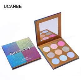 UCANBE 6 Colors Highlight Contour Palette Light To Medium 3D Contouring Makeup Corrector Concealer Cream Kit Make Up Cosmetics