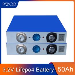 8pcs lifepo4 3.2v 50ah no 56Ah lithium battery for pack diy 12v 48v Solar energy storage inverter scooter bike EV