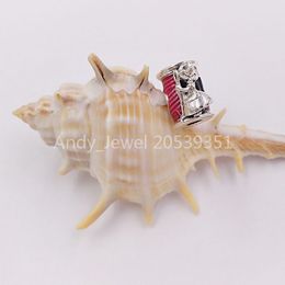 Andy Jewel Authentic 925 Sterling Silver BeadsDSN X Pandora Cinderella Suzy Mouse Needle & Thread Charm Charms Fits European Pando283Y