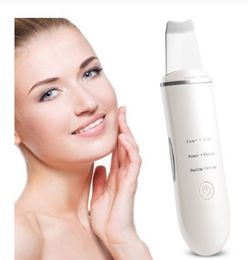 Cleaning Rechargeable Ultrasonic Ion Face Skin Scrubber Facial Cleaner Cleansing Spatula Peeling Vibration Devices