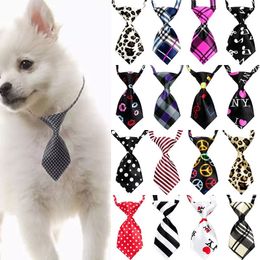 50/100 pcs/lot Mix Colors Pet Cat Dog Tie Puppy Grooming Products Adjustable Rabbit Dog Bow Tie Accessories Pet Bowtie Supplies 201127