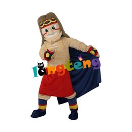 Mascot Costumes856 Indian Chieftain Mascot Costume Adult Character Design Fancy Dress