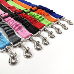 Pet Dog Safety Vehicle Car Seat Belt Elastic Reflective Dog Seatbelt Harness Lead Leash Clip Levert Hot