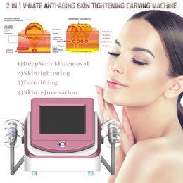 New V-Max HIFU for face body Wrinkles Removal With 2 cartridges Available Portable V-Max Ultrasound Face Lift Machine