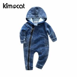 Kimocat Newborn Boy Girl Clothes Long Sleeve Rompers Conjoined Ha Garments Halloween Costume Infant Jumpsuit Baby LJ201023