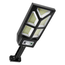 Solar Lamp LED Street Light with Remote Control Outdoor Motion Sensor