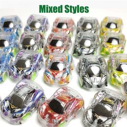 36PCS Pull Back Car Toy Cars Party Favor Mini Set for Boys Kids Child Birthday Play Plastic Colorful Vehicle Christmas Gift LJ200930