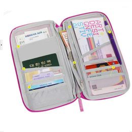 Storage Bags Multifunction Passport Package Wallet Waterproof Ticket ID Bag Travel Organiser Clutch Cash
