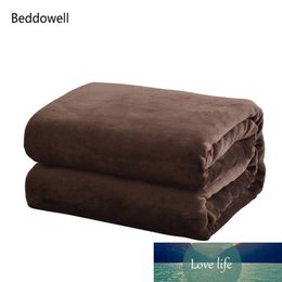 230gsm/300gsm 6 Size Super Soft Coral Fleece Blanket Solid Color Sofa Cover Mink Throw Winter Sheet Fluffy Warm Plaid Blanket