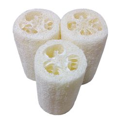 New Natural Loofah Bath Body Shower Sponge Scrubber Pad Bathroom Products Tools Household Merchandises Brushes